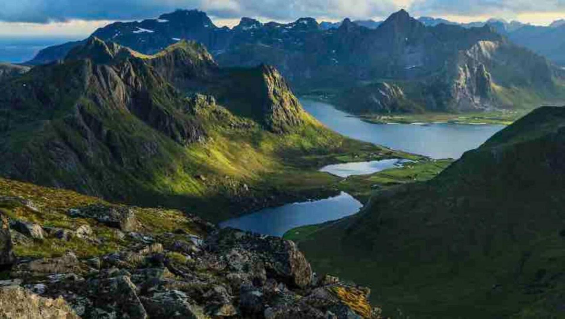 Big House In Amazing Napp, Lofoten Exterior foto